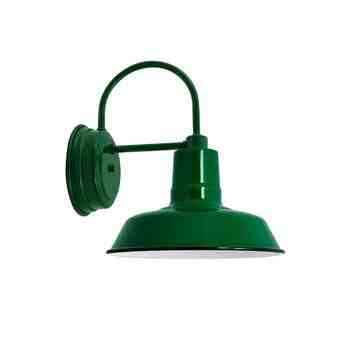 12" The Original™ Sconce, 350-Porcelain Vintage Green