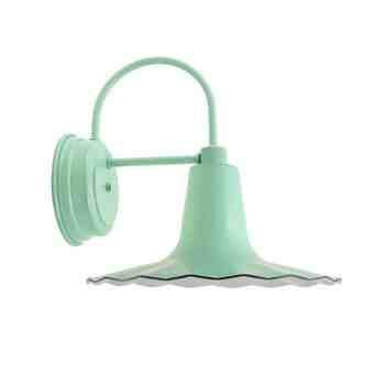 14" Seaside Wall Sconce, 355-Porcelain Jadite