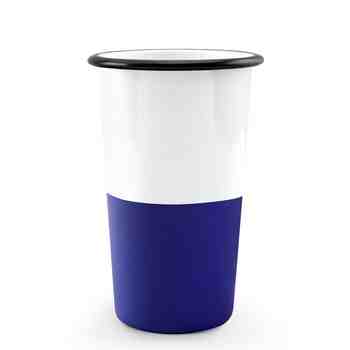 24oz Enamel Dipped Tumbler, 750-Porcelain Cobalt