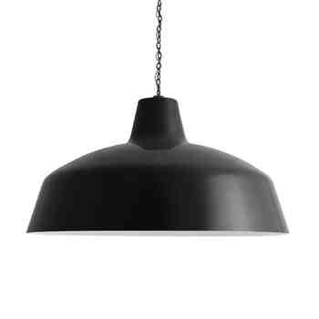42" Avalon LED, 100-Black, CSBW-Black & White Cloth Cord