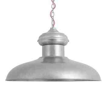 30" Chestnut LED, 975-Galvanized, CRZ-Red Chevron Cord
