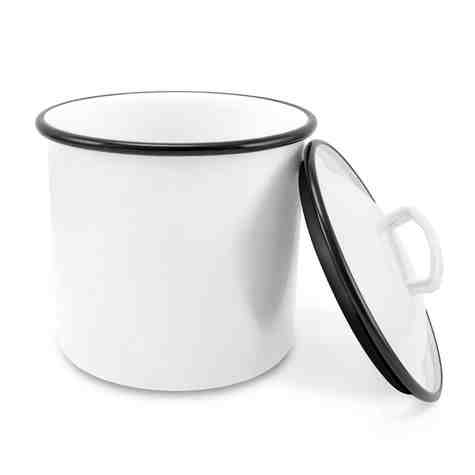2 Quart Canister, 250-White